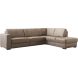 Hoekbank rechts Muscolo bruin relaxfunctie excellent comfort