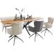 Eetbank Lembo 190 cm naturel