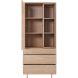 Opbergkast Famosa bruin 187x83x45 cm