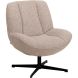 Draaifauteuil Fortenza bouclé beige