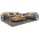 2,5 zitsbank Alpa pocketvering antraciet