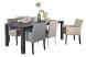 Armstoel Avanza HR-schuim zitting zandbeige
