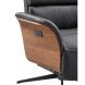 Relaxfauteuil Liri elektrisch zwart