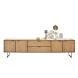 Tv-meubel Aska (234 Cm) teak naturel brushed