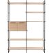 Wandkast Sistema 226x166x45 cm misty oak