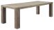 Eettafel Bassano L220xB100 acaciahout rough warm grey