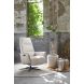Relaxfauteuil Pianezzo elektrisch verstelbare rug voetensteun M beige grijs