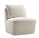 Fauteuil Mondetti ivory