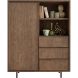 Opbergkast Calvo 143x115x045 cm bruin