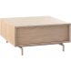 Saontafel Famosa 83x83 cm vierkant bruin