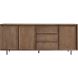 Dressoir Calvo 80x200x45 cm bruin