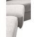 Hoekbank links Muscolo koudschuim grijs relaxfunctie
