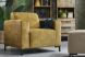 Fauteuil Alpa pocketveren/HR-schuim zitting gold