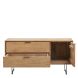 Tv-meubel Aska (117 Cm) teak naturel brushed