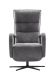 Relaxfauteuil Seduto pocket/HR-schuim zitting donkergrijs