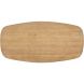 Salontafel Aska Deens ovaal 70x140 teak naturel brushed