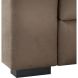Hoekbank rechts Muscolo bruin relaxfunctie excellent comfort