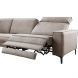 Hoekbank links Barrio bruin relaxfunctie excellent comfort