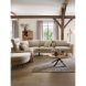 Salontafel Aska teak 90 cm rond naturel brushed