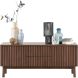 TV-meubel Arrosto eikenhout 58x135x40 cm Dark Roast