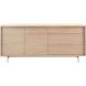 Dressoir Famosa 76x180x45 cm bruin