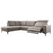 Hoekbank links Barrio bruin relaxfunctie excellent comfort