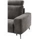 Hoekbank links Davanti pocket HR koudschuim donkergrijs