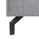 Hoekbank Terzo pocket/HR zitting grijs