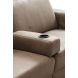 Hoekbank links Muscolo bonellvering bruin relaxfunctie