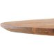 Eettafel Romaro 130 cm rond teak mix rough