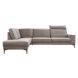 Hoekbank links Barrio bruin relaxfunctie excellent comfort