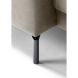 Hoekbank rechts Moscato traagschuim beige relaxfunctie