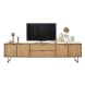 Tv-meubel Aska (234 Cm) teak naturel brushed