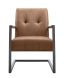 Fauteuil Oro brandy