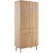 Opbergkast Arrosto eikenhout 202x90x45 cm light roast