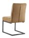 Eetkamerstoel Parantino stof cognac