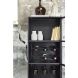 Vitrinekast Orizone (52 cm) zwart metaal