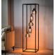 Vloerlamp frame smoke glas 5-lichts - Lungo