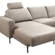 Hoekbank rechts Moscato traagschuim beige relaxfunctie