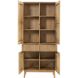 Opbergkast Arrosto eikenhout 202x90x45 cm light roast