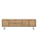 Tv-meubel Aska (195 Cm) teak naturel brushed