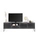 TV-meubel Orizone (202 cm) metaal zwart