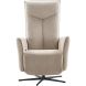 Relaxfauteuil Seduto microvezel beige