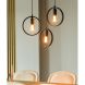 Hanglamp Girare zwart metaal 3-lichts