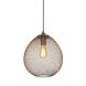 Hanglamp Maroggia bruin rond 30cm koper 1-lichts