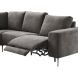 Hoekbank links Davanti pocket HR koudschuim donkergrijs