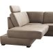 Hoekbank links Muscolo bonellvering bruin relaxfunctie