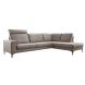 Hoekbank rechts Barrio bruin relaxfunctie excellent comfort