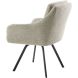 Eetkamerstoel Meltina draaibaar grijs