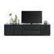 TV-meubel Lavio (203 cm) eiken zwart